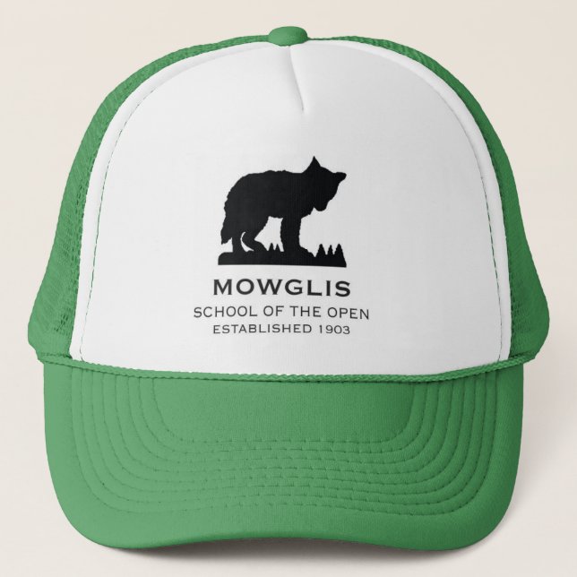 Gorra del camionero de Mowglis del campo (Anverso)
