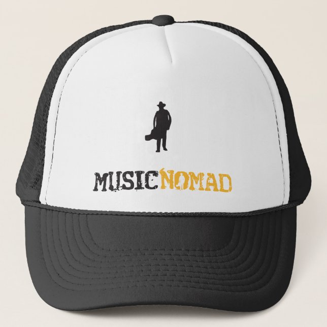 Gorra del camionero de MusicNomad (Anverso)