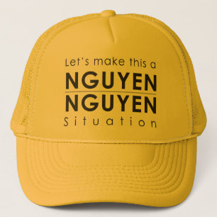 Gorra del camionero de Nguyen/de la situación de