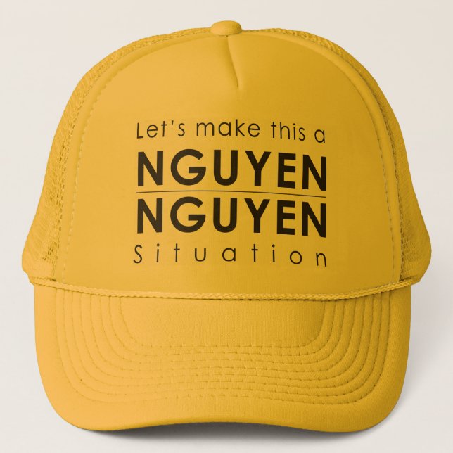 Gorra del camionero de Nguyen/de la situación de (Anverso)