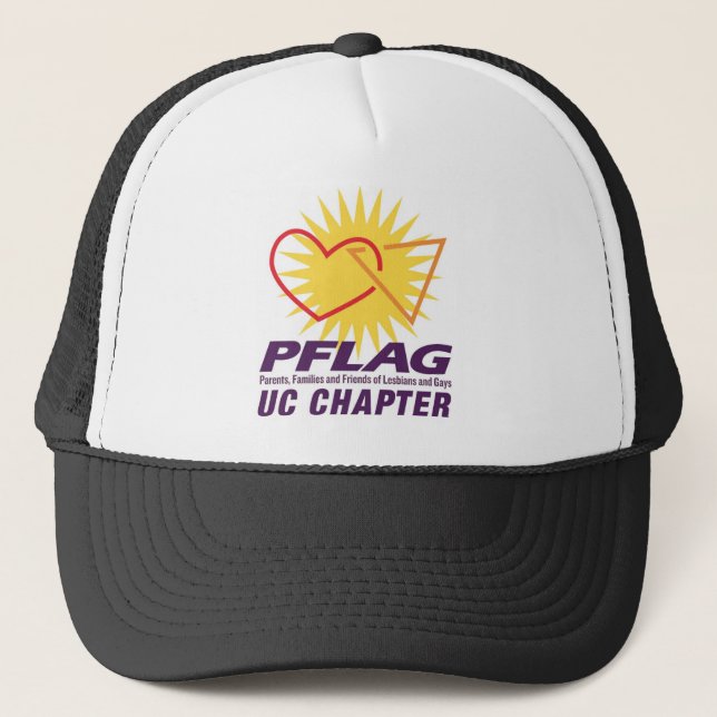 Gorra del camionero de PFLAG UC (Anverso)