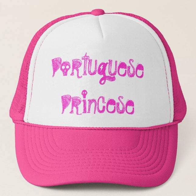 Gorra del camionero de Princese del portugués (Anverso)