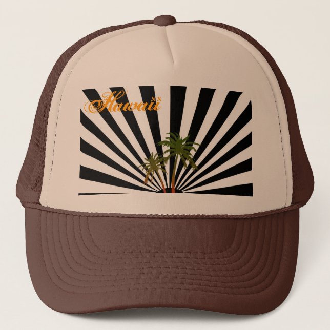 Gorra del camionero de Rasta Hawaii (Anverso)
