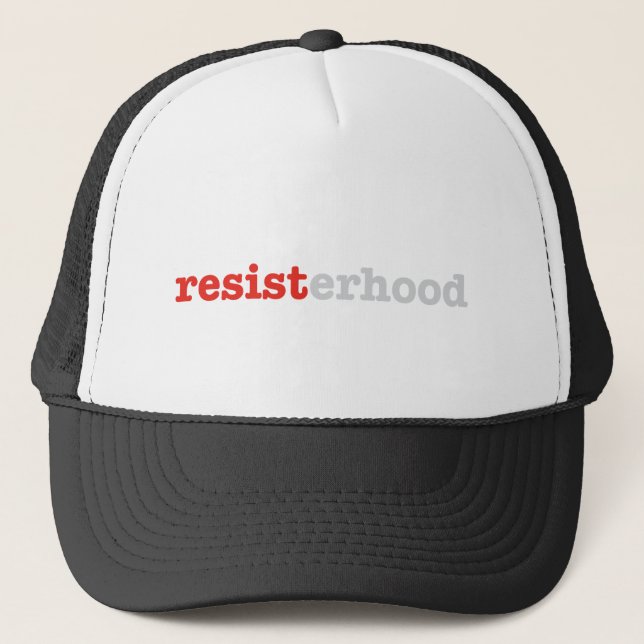 Gorra del camionero de RESISTerhood (Anverso)