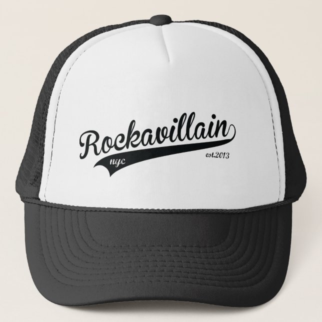 Gorra del camionero de Rockavillain NYC (Anverso)