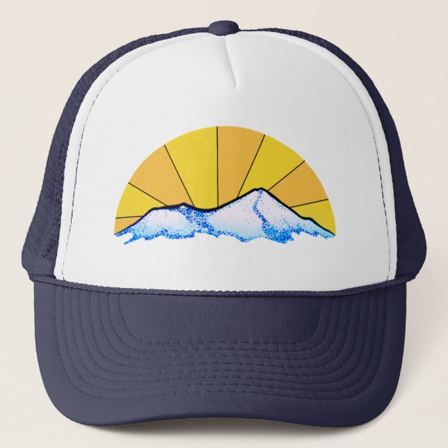 Gorra del camionero de Shasta del soporte (Anverso)