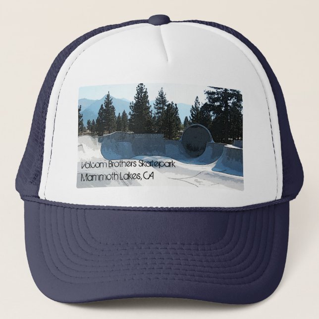 Gorra del camionero de Skatepark de los hermanos (Anverso)