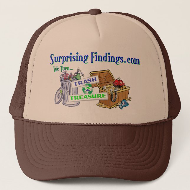 Gorra del camionero de SurprisingFindings (Anverso)