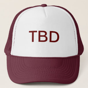 Gorra del camionero de TBD