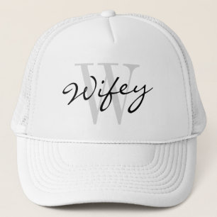 Gorra del camionero de WIFEY para casar a la novia