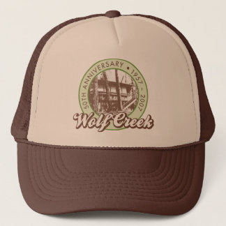Gorra del camionero de Wolf Creek Brown
