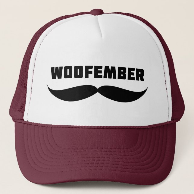 Gorra del camionero de Woofember (Borgoña) (Anverso)