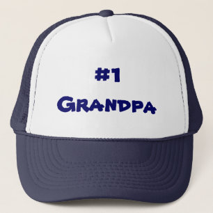 Gorra del camionero del abuelo del número uno