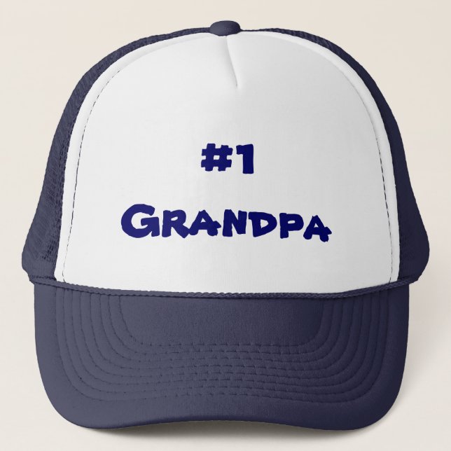 Gorra del camionero del abuelo del número uno (Anverso)