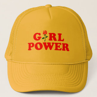 Gorra del camionero del amarillo del poder del