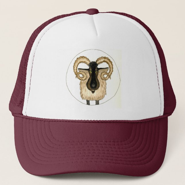 Gorra del camionero del "aries" (Anverso)