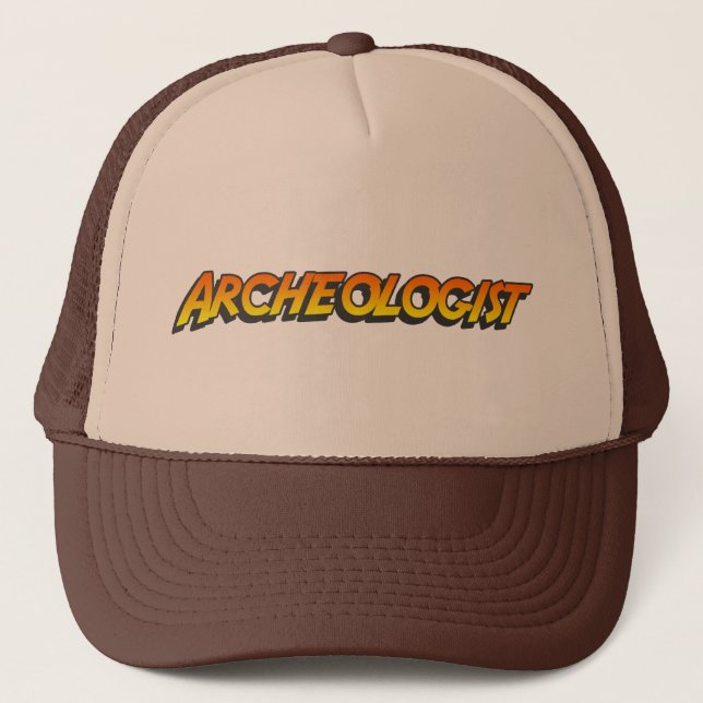 Gorra del camionero del arqueólogo (Anverso)