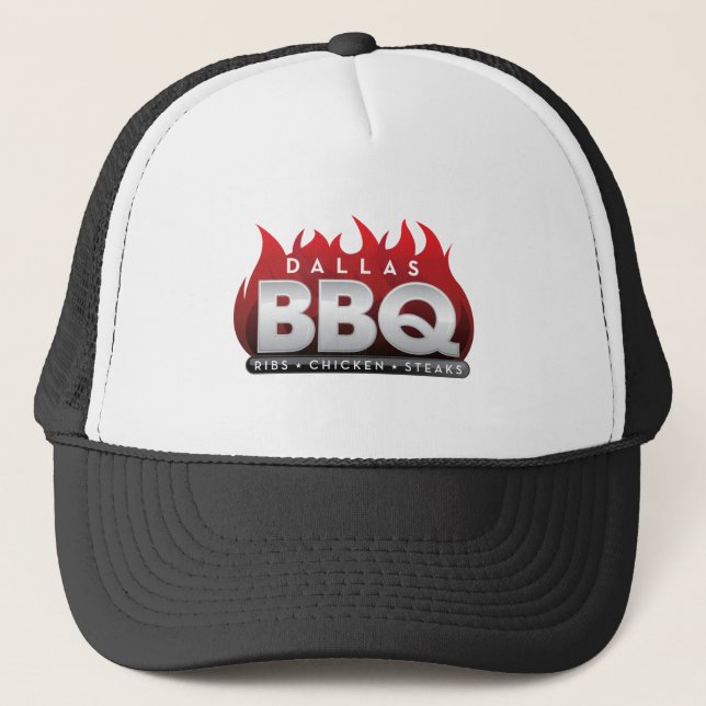 Gorra del camionero del Bbq de Dallas (Anverso)