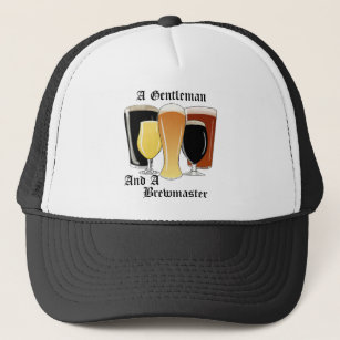 Gorra del camionero del brewmaster del caballero