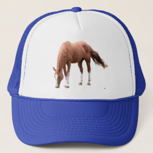 Gorra del camionero del caballo del alazán