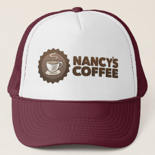 Gorra del camionero del café de Nancy