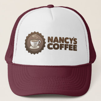 Gorra del camionero del café de Nancy