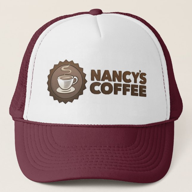 Gorra del camionero del café de Nancy (Anverso)