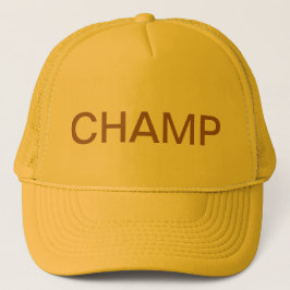 Gorra del camionero del CAMPEÓN