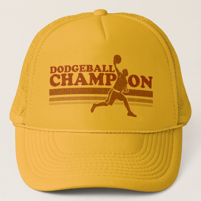 Gorra del camionero del campeón de Dodgeball del (Anverso)