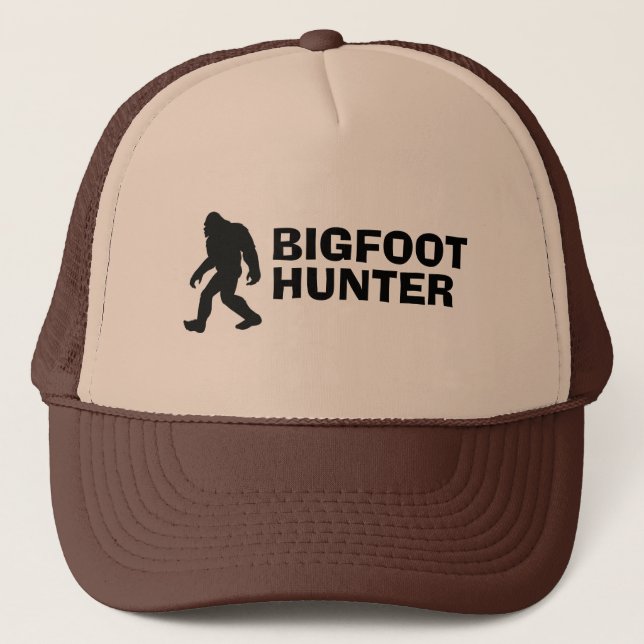 Gorra del camionero del cazador de Bigfoot (Anverso)