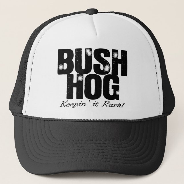 Gorra del camionero del cerdo de Bush (Anverso)