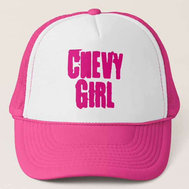 Gorra del camionero del chica de Chevy (Anverso)
