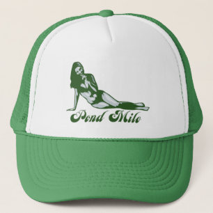 Gorra del camionero del chica de la milla de la