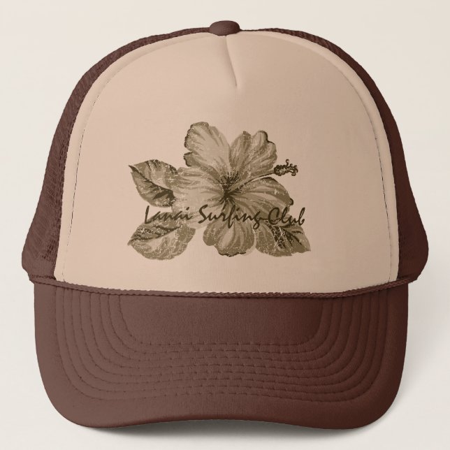 Gorra del camionero del club de Lanai que practica (Anverso)