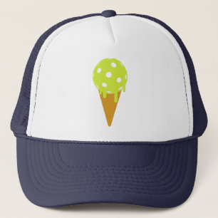 Gorra del camionero del cono de helado del verano