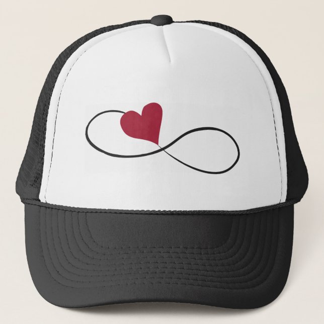 Gorra del camionero del corazón del infinito (Anverso)