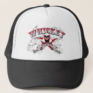 Gorra del camionero del cráneo de los chicas del