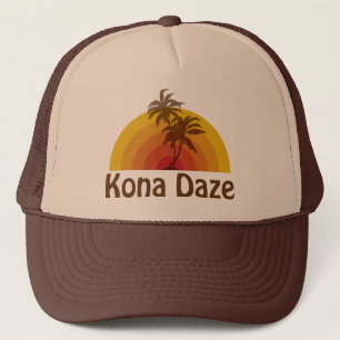 Gorra del camionero del deslumbramiento de Kona