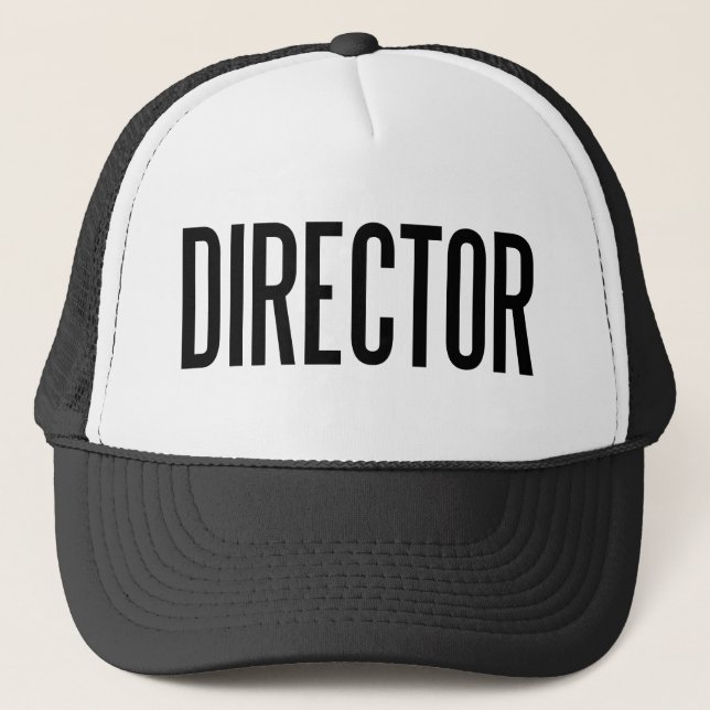 Gorra del camionero del director (Anverso)