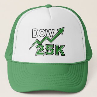GORRA del CAMIONERO del DOW 25K del gorra del DOW