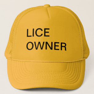 Gorra del camionero del dueño de los piojos
