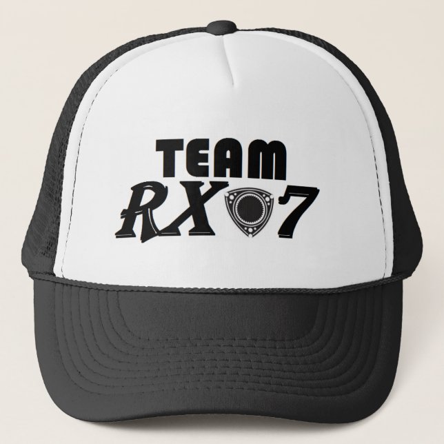 Gorra del camionero del equipo Rx7 (Anverso)