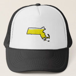 Gorra del camionero del estado de Massachusetts -