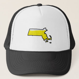 Gorra del camionero del estado de Massachusetts -