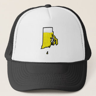 Gorra del camionero del estado de Rhode Island -