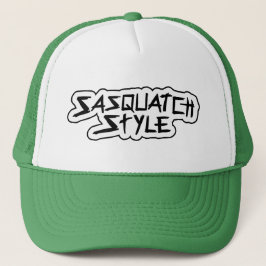 Gorra del camionero del estilo de Sasquatch