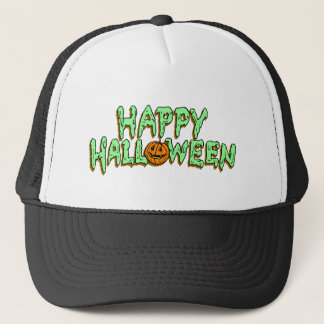 Gorra del camionero del feliz Halloween