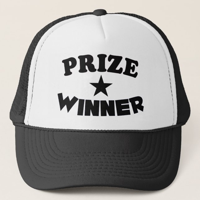 Gorra del camionero del ganador del premio (Anverso)