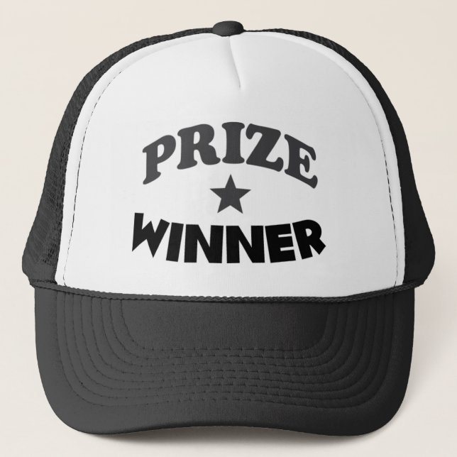Gorra del camionero del ganador del premio (Anverso)