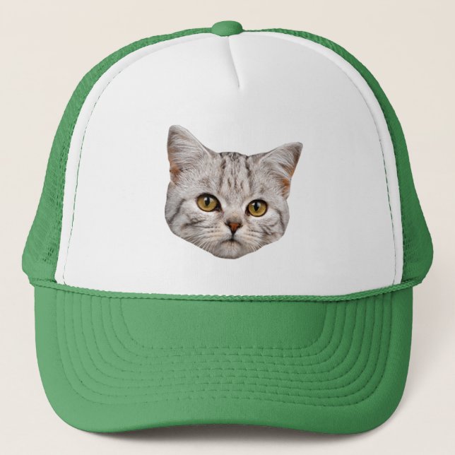 Gorra del camionero del gato (Anverso)